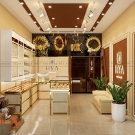 Phương án thiết kế shop phong thủy HYA chỉ với 20m2